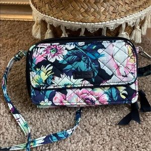 Vera Bradley crossbody wristlet